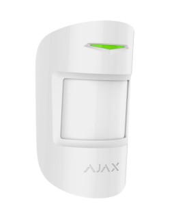 Détecteur de mouvement sans fil technologie double système immunitaire pour animaux AJ-MOTIONPROTECTPLUS-W blanc