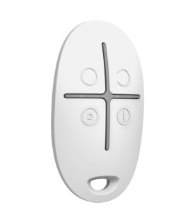 Comando remoto AJ-SPACECONTROL-W de color blanco para alarma Ajax