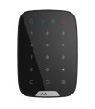 Teclado inalámbrico bidireccional negro para alarmas Ajax