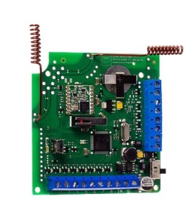 Module d'intégration avec les systèmes de sécurité câblés et hybrides