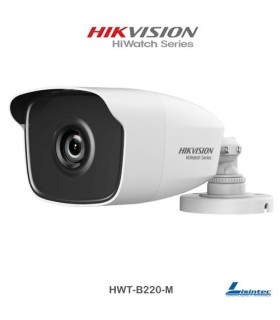 Caméra bullet Hikvision 1080p ECO, objectif 2.8 mm - HWT-B220-M