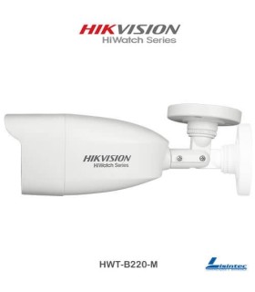 Caméra bullet Hikvision 1080p ECO, objectif 2.8 mm - HWT-B220-M