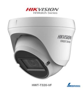 Caméra Hikvision 1080p ECO 4 en 1, objectif varifocal - HWT-T320-VF