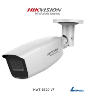 Caméra Bullet Hikvision 1080p ECO 4 en 1, Objectif varifocal - HWT-B320-VF