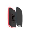 Sirene exterior sem fios preta com tampa personalizável Ajax StreetSiren DoubleDeck
