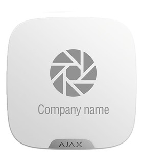 Couvercle personnalisable blanche pour sirène Ajax STREETSIREN DOUBLEDECK