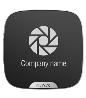 Couvercle personnalisable noir pour sirène Ajax STREETSIREN DOUBLEDECK