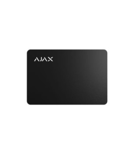 Carte Pass noir pour activer et désactiver les systèmes d'alarme Ajax via Keypad Plus