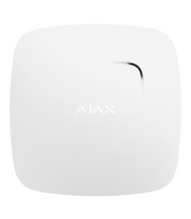 Détecteur de fumée et de température Ajax Fireprotect Blanc