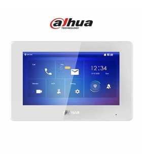 Moniteur d'interphone vidéo Dahua avec communication TCP/IP et deux fils