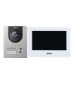 Kit d'interphone vidéo Dahua avec connexion à deux fils et boîtier d'encastrement - KTD02-F