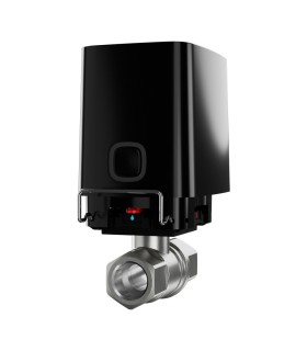 Válvula solenoide de fecho de água de 3 quartos de polegada - Cor preto