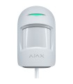 Détecteur de mouvement filaire Ajax avec double technologie PIR et Micro-ondes blanc