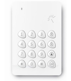 Teclado inalámbrico alarmas Chuango