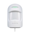 Detetor de movimento e quebra de vidro cableado Ajax branco