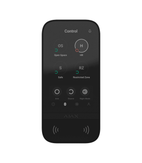 Keypad TouchSreen Ajax noir