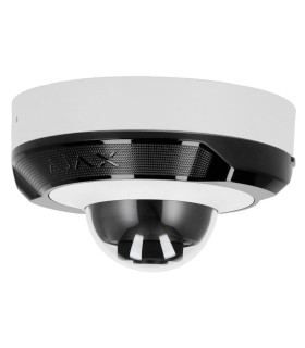 Caméra mini dôme IP Ajax en blanc avec 5MP objectif 4mm et audio