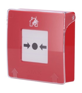 Botão de Alarme de Incêndio ManualCallPoint - Vermelho