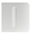 Tecla lateral táctil para interruptor de luz regulável cor branca
