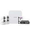 Kit de vidéosurveillance Ajax avec 4 caméras turret