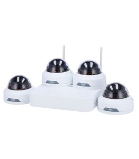 Kit de vidéosurveillance Uniview avec Connexion éthernet et WiFi