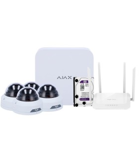 Kit NVR Ajax et caméras Uniview
