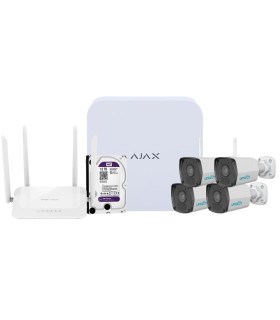 Kit NVR Ajax et caméras Uniarch