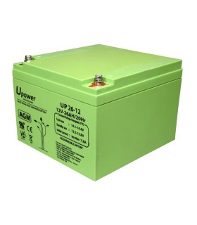 BATT-1226-U - Batería recargable Upower