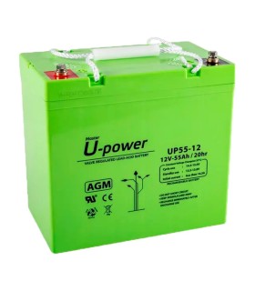 BATT-1255-U - Batería recargable Upower