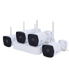 Kit de vidéosurveillance Uniview avec Connexion éthernet et WiFi