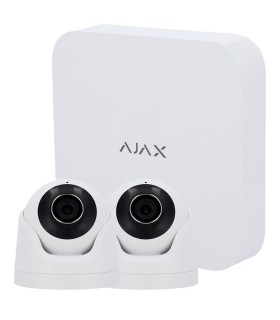 Kit de vidéosurveillance Ajax 2 caméras Turret de 5 Mpx