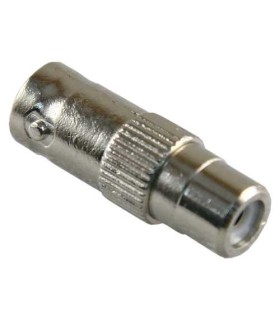 Conector BNC femea a RCA femea 