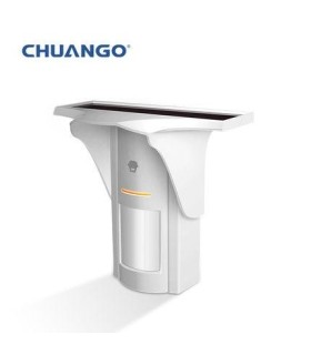 Chuango Detector inalámbrico de movimiento al aire libre con el panel solar
