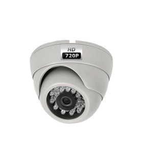 Caméra de surveillance mini-dôme 800 lignes avec vision nocturne jusqu'à 25m