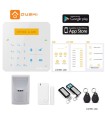 Sistema de alarma GSM inalámbrica o cableada